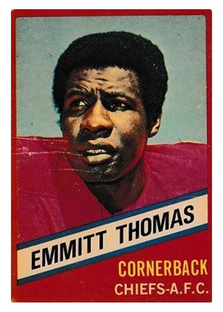 1976 Wonder Bread Emmitt Thomas #22 card