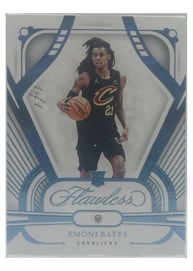 2023-24 Panini Flawless Base Set Emoni Bates #72 card