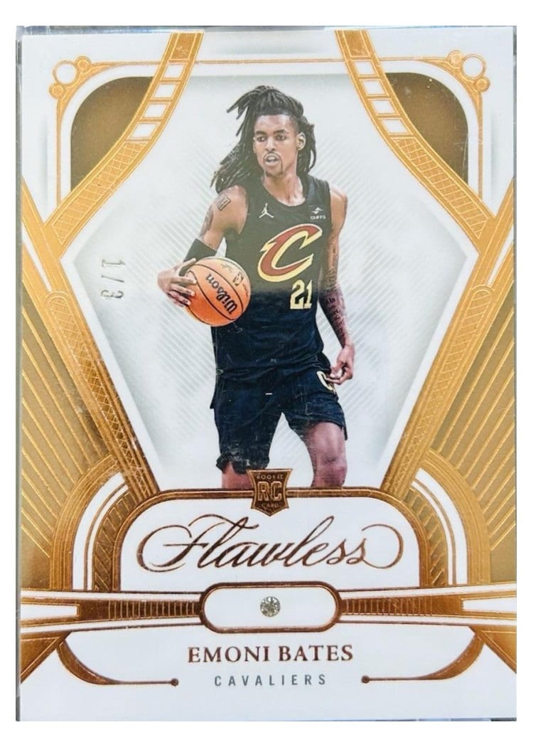 2023-24 Panini Flawless Base Set Emoni Bates #72 card