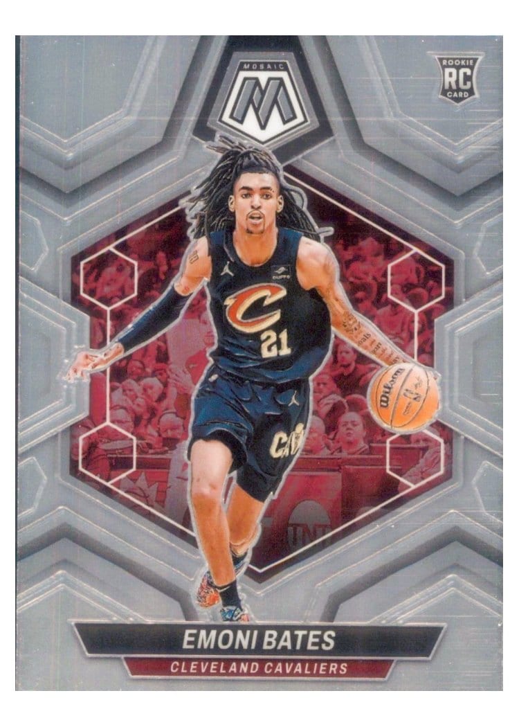 2023-24 Panini Mosaic Base Set Emoni Bates #219 card
