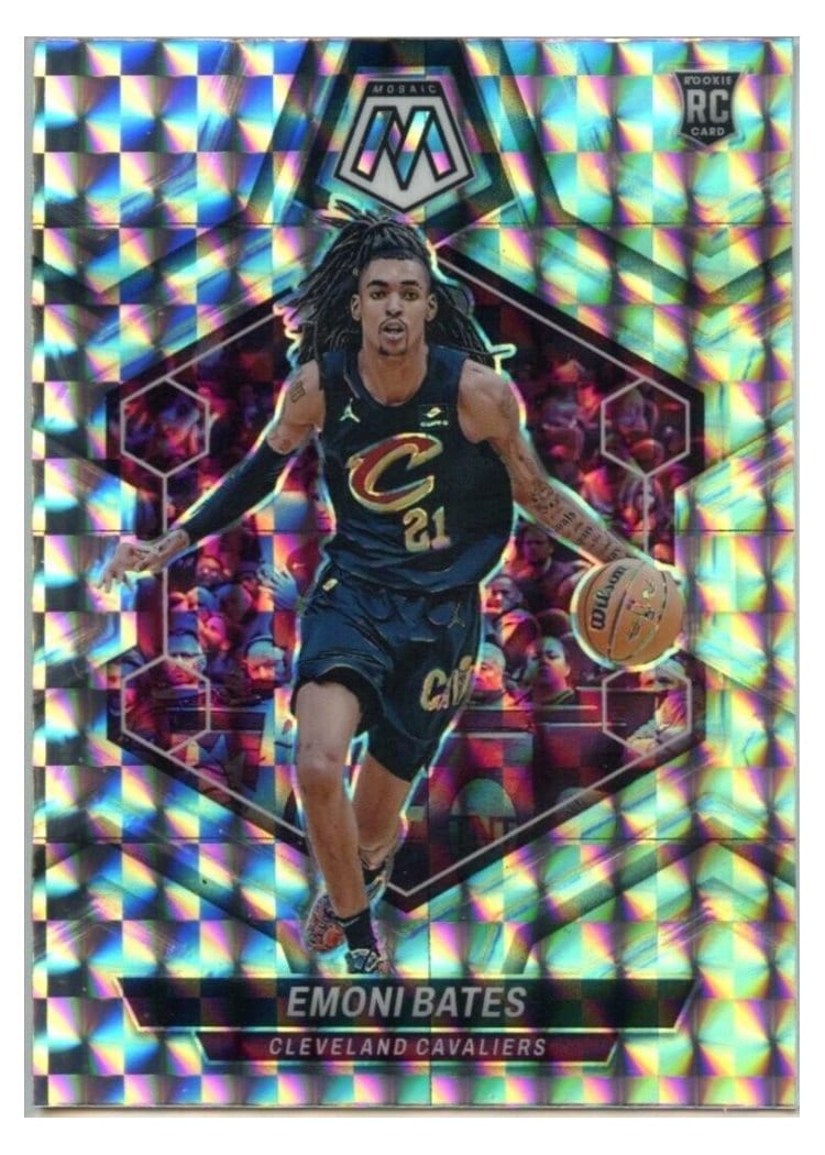 2023-24 Panini Mosaic Base Set Emoni Bates #219 card