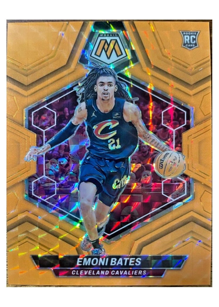 2023-24 Panini Mosaic Base Set Emoni Bates #219 card