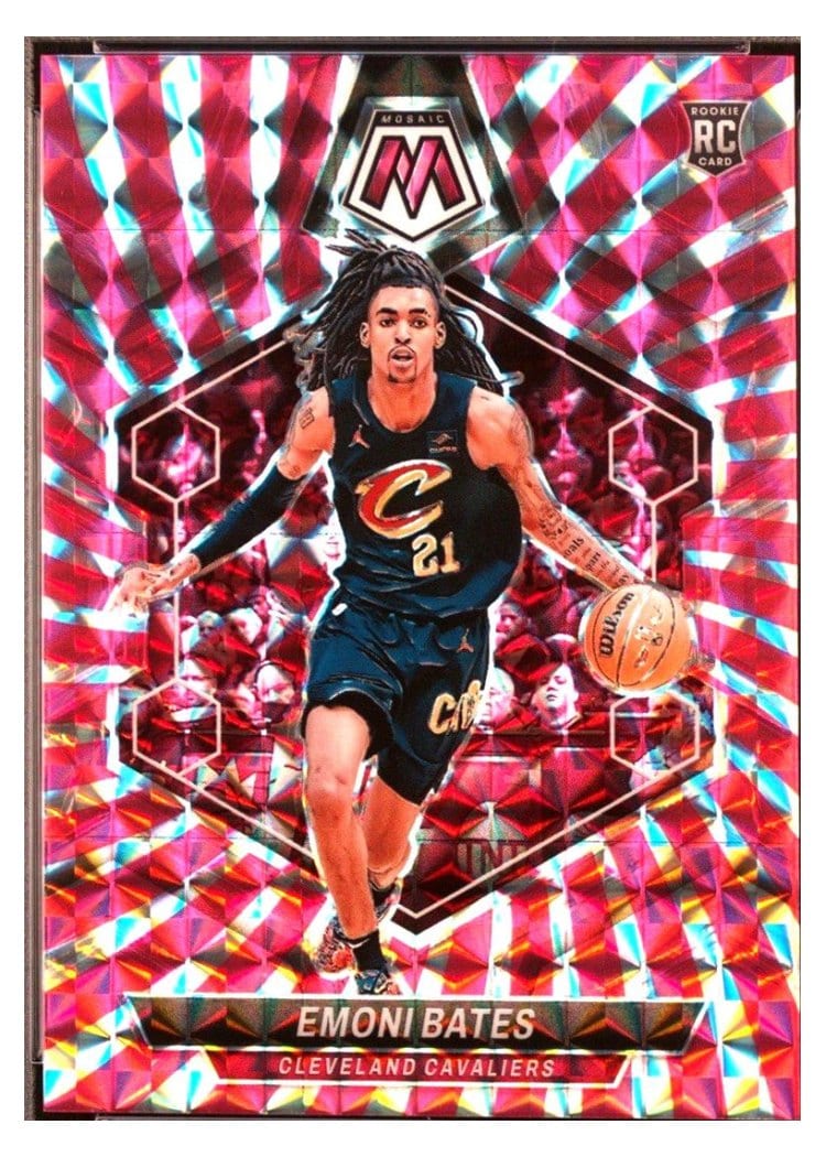 2023-24 Panini Mosaic Base Set Emoni Bates #219 card