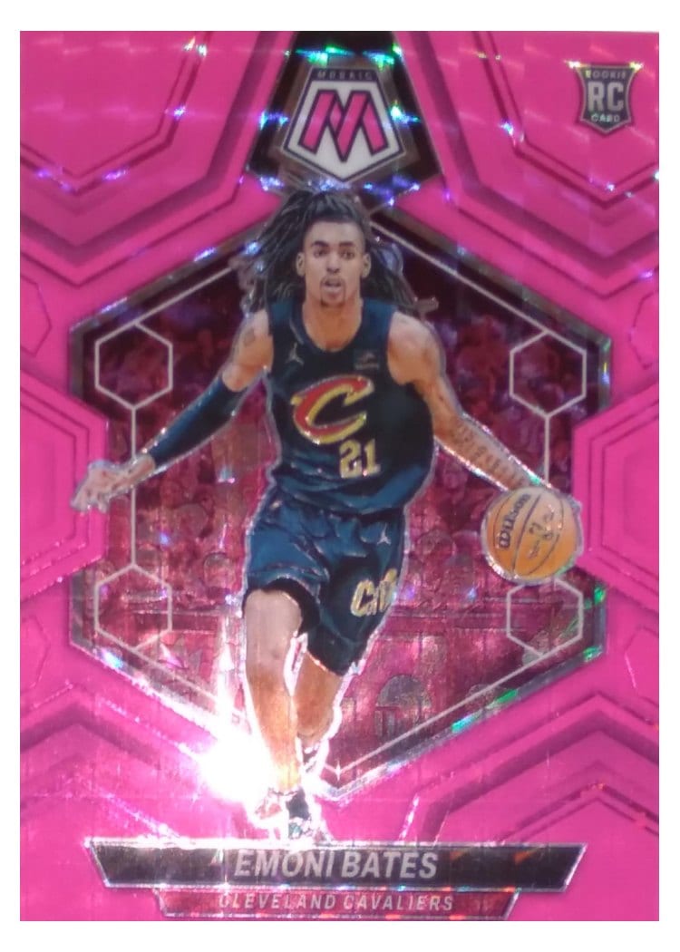 2023-24 Panini Mosaic Base Set Emoni Bates #219 card
