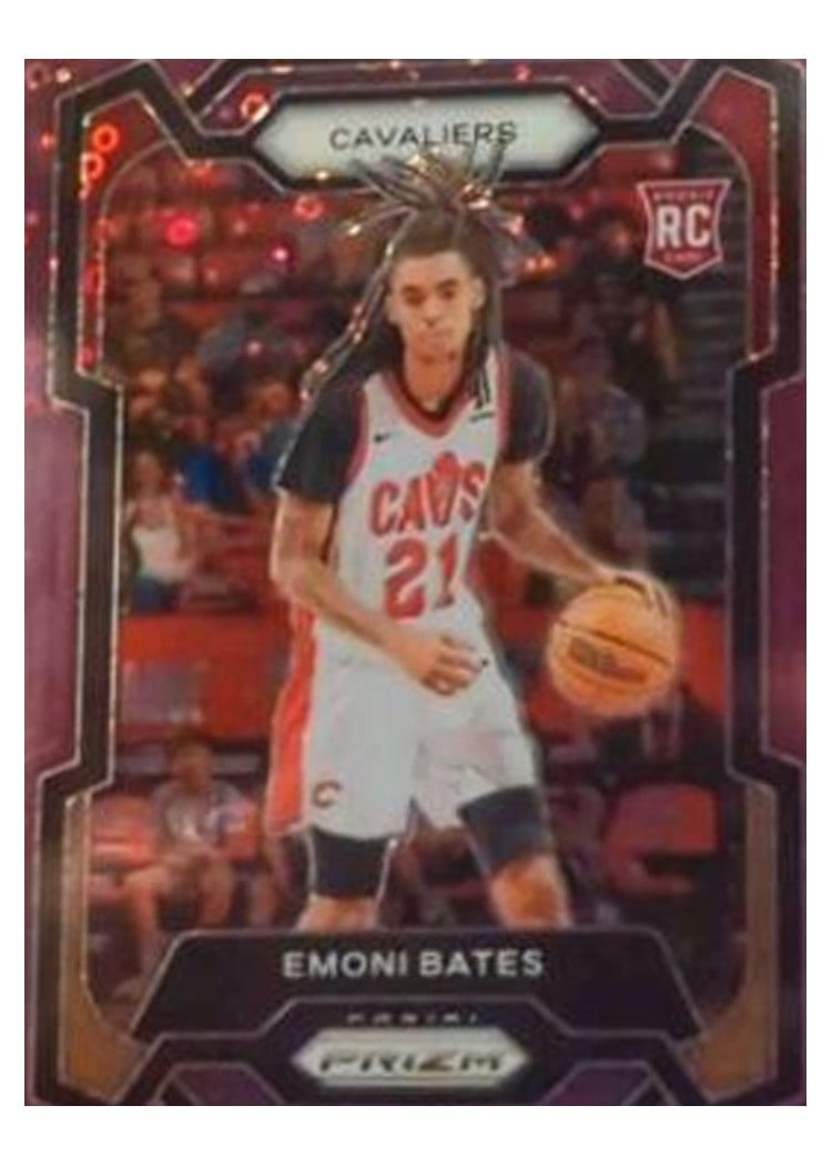 2023-24 Panini Prizm Base Set Emoni Bates #169 card