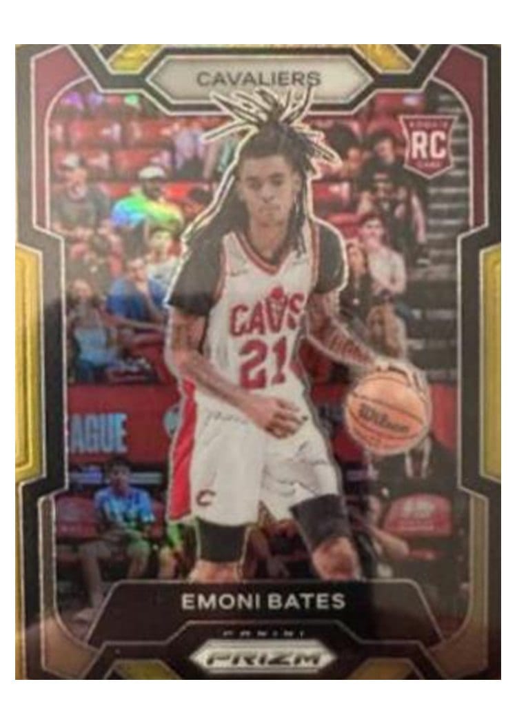 2023-24 Panini Prizm Base Set Emoni Bates #169 card