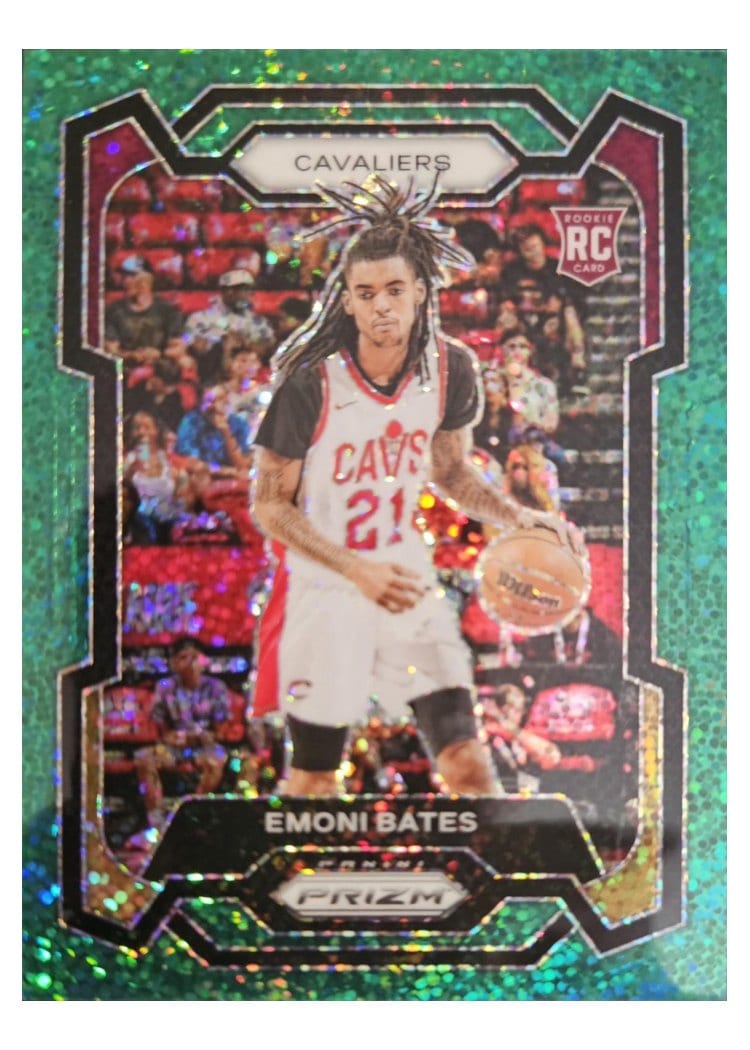 2023-24 Panini Prizm Base Set Emoni Bates #169 card