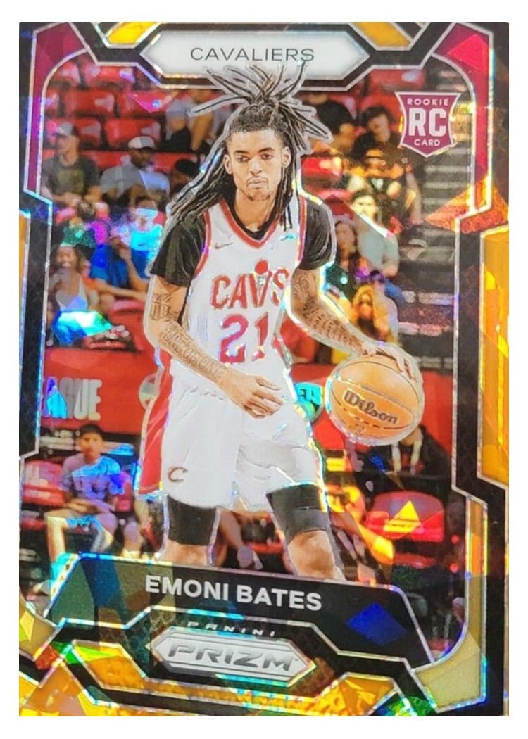 2023-24 Panini Prizm Base Set Emoni Bates #169 card