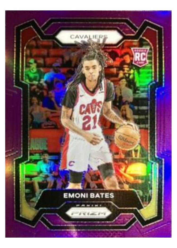 2023-24 Panini Prizm Base Set Emoni Bates #169 card