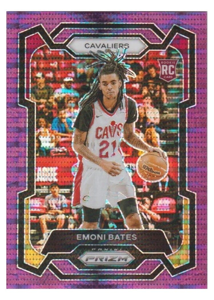 2023-24 Panini Prizm Base Set Emoni Bates #169 card