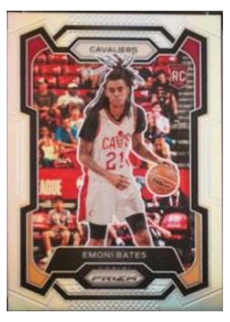 2023-24 Panini Prizm Base Set Emoni Bates #169 card