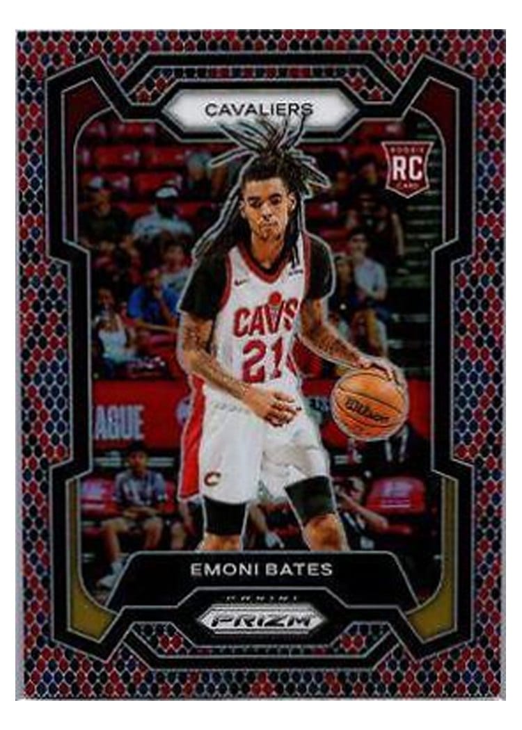 2023-24 Panini Prizm Base Set Emoni Bates #169 card
