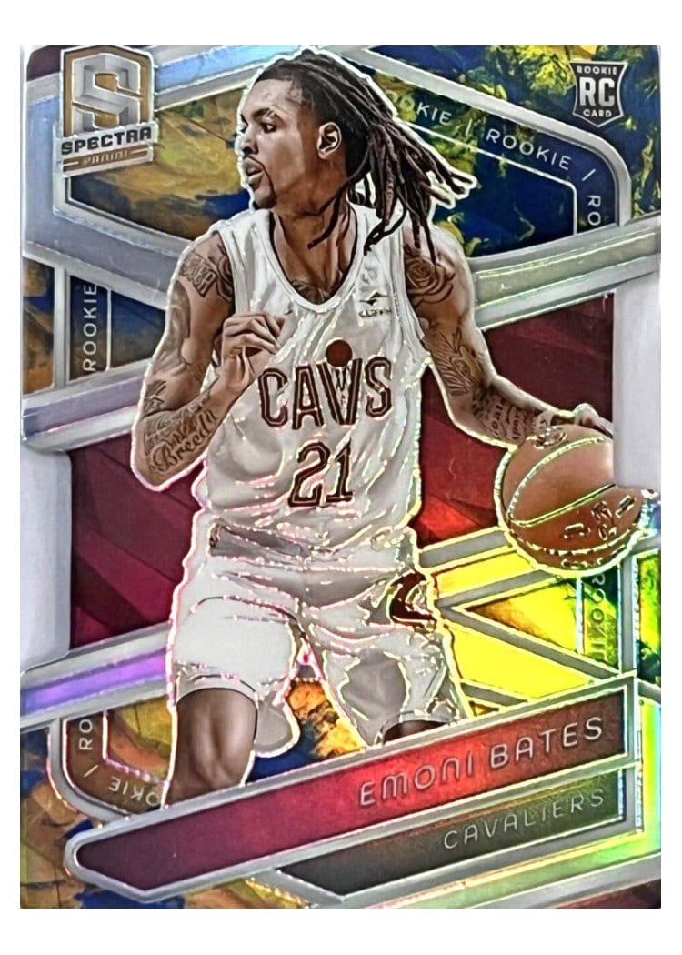 2023-24 Panini Spectra Base Set Emoni Bates #157 card