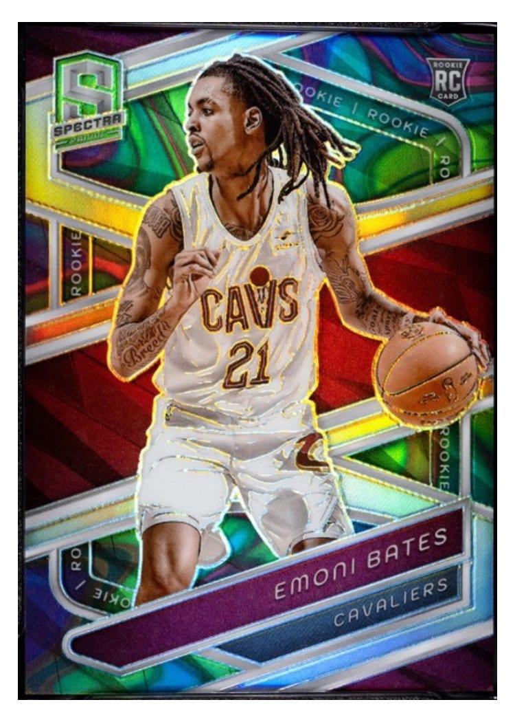 2023-24 Panini Spectra Base Set Emoni Bates Marble #157 card
