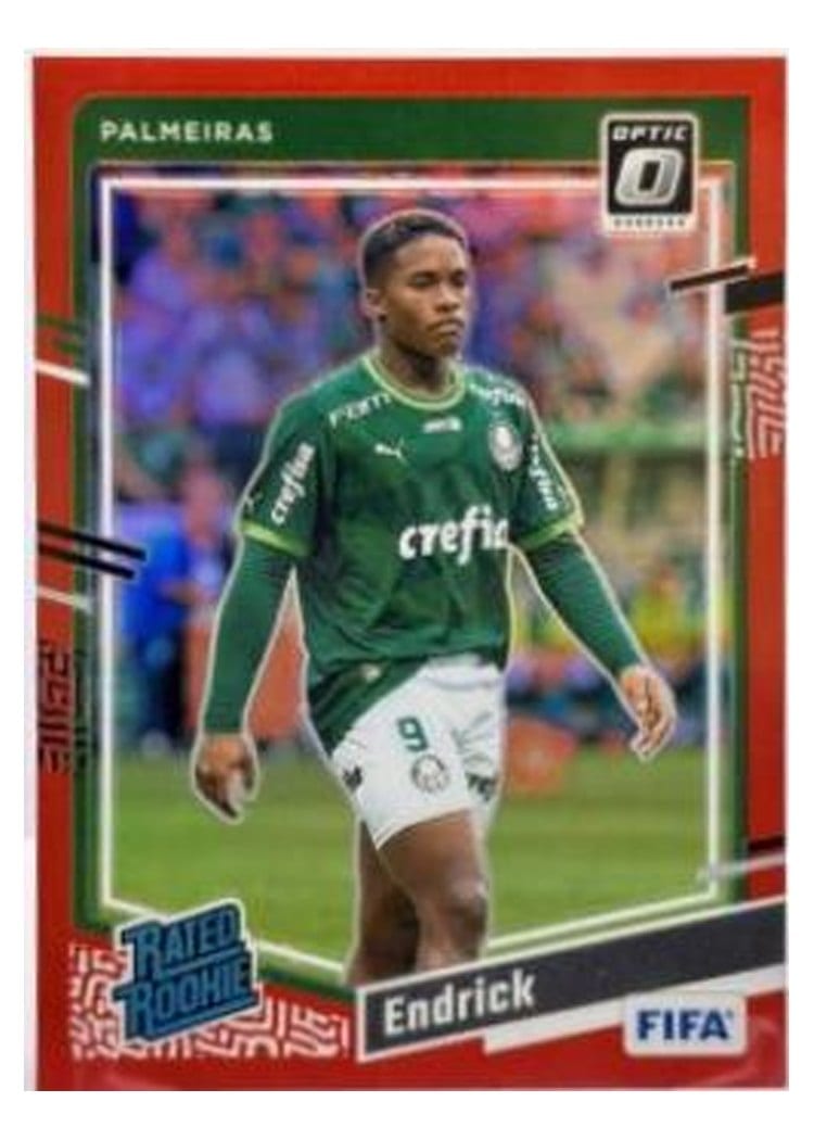 2023 Panini Donruss Endrick Red Optic #176 card