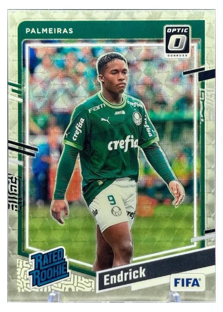 2023 Panini Donruss Endrick Gold Power Optic #176 card