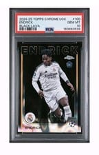 2024 Topps Chrome UEFA Endrick #100 card