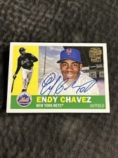 2022 Topps Archives Fan Favorite Autographs Endy Chavez #60FF-EC card