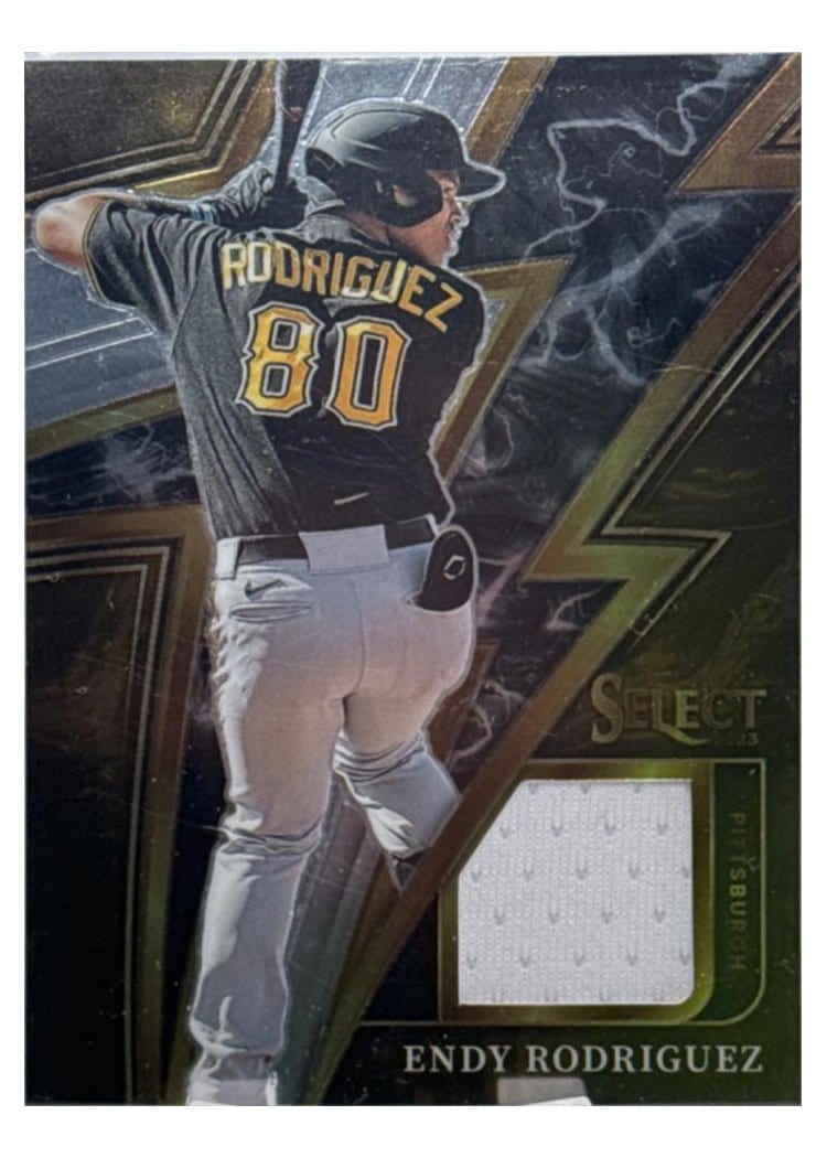 2023 Panini Select Sparks Material Endy Rodriguez #SM-ER card