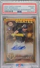 2024 Topps Chrome Radiating Rookies Autographs Endy Rodríguez #RRA-ER card