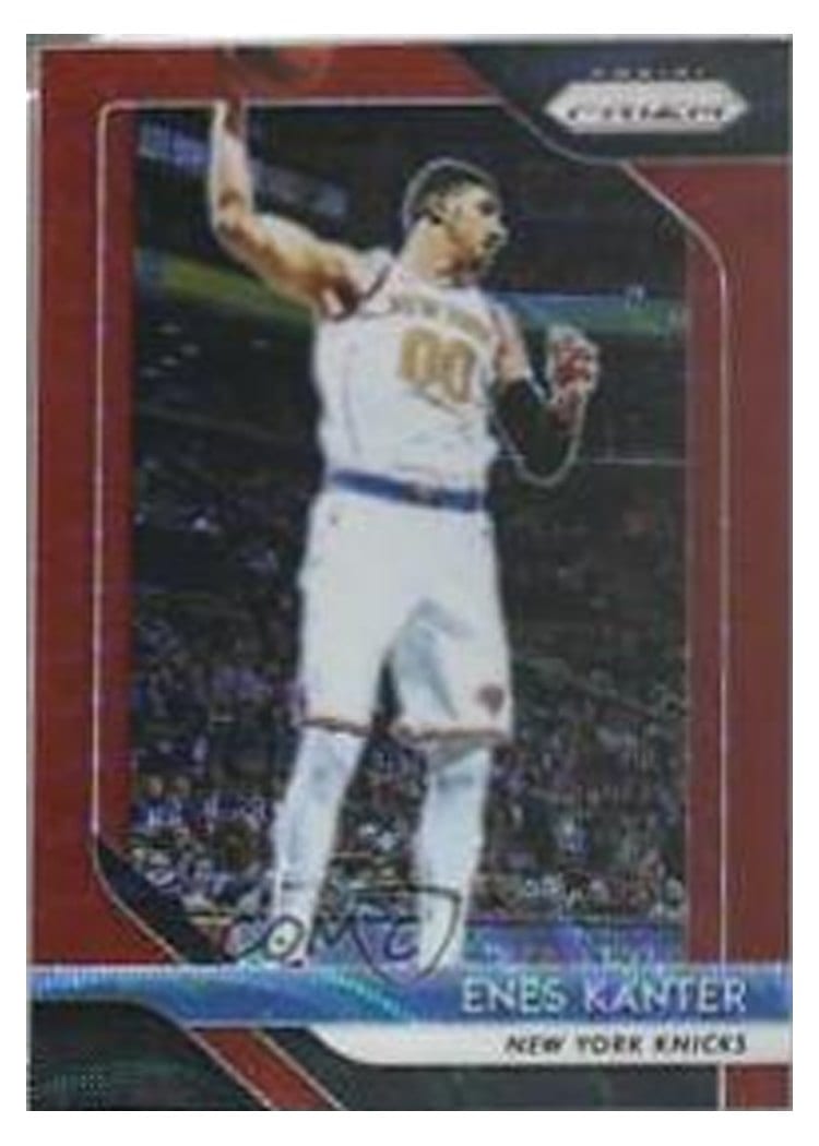 2018-19 Panini Prizm Base Set Enes Kanter #277 card