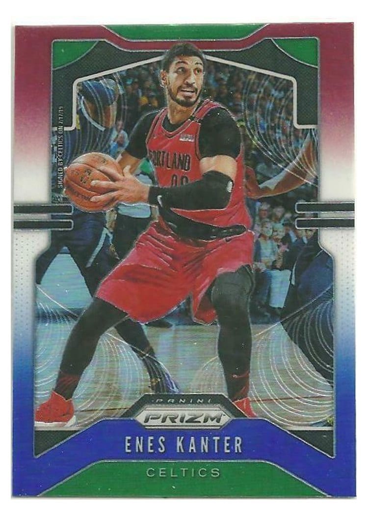 2019-20 Panini Prizm Base Set Enes Kanter #212 card