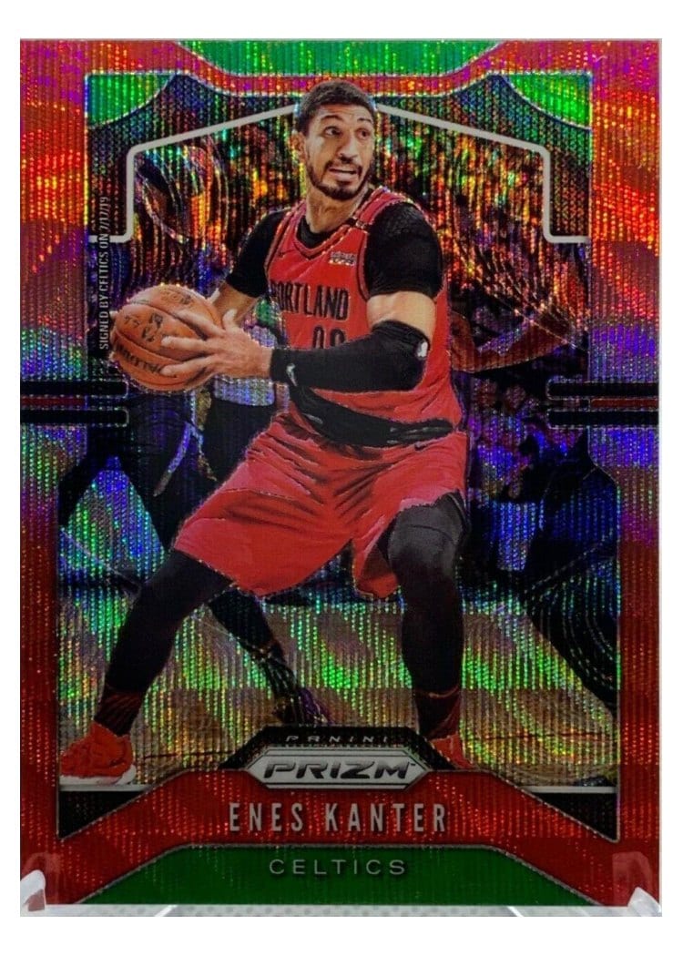 2019-20 Panini Prizm Base Set Enes Kanter #212 card