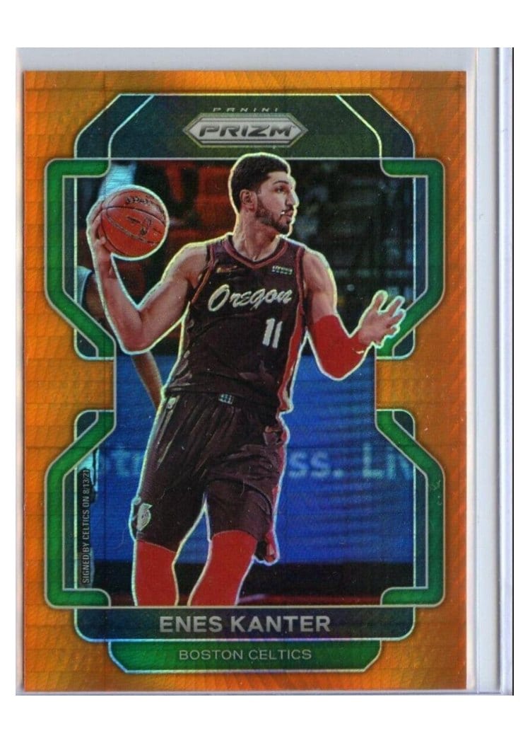 2021-22 Panini Prizm Base Set Enes Kanter #51 card