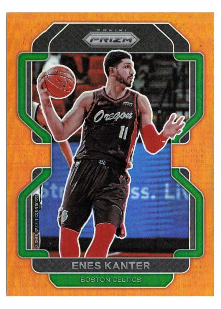 2021-22 Panini Prizm Base Set Enes Kanter #51 card
