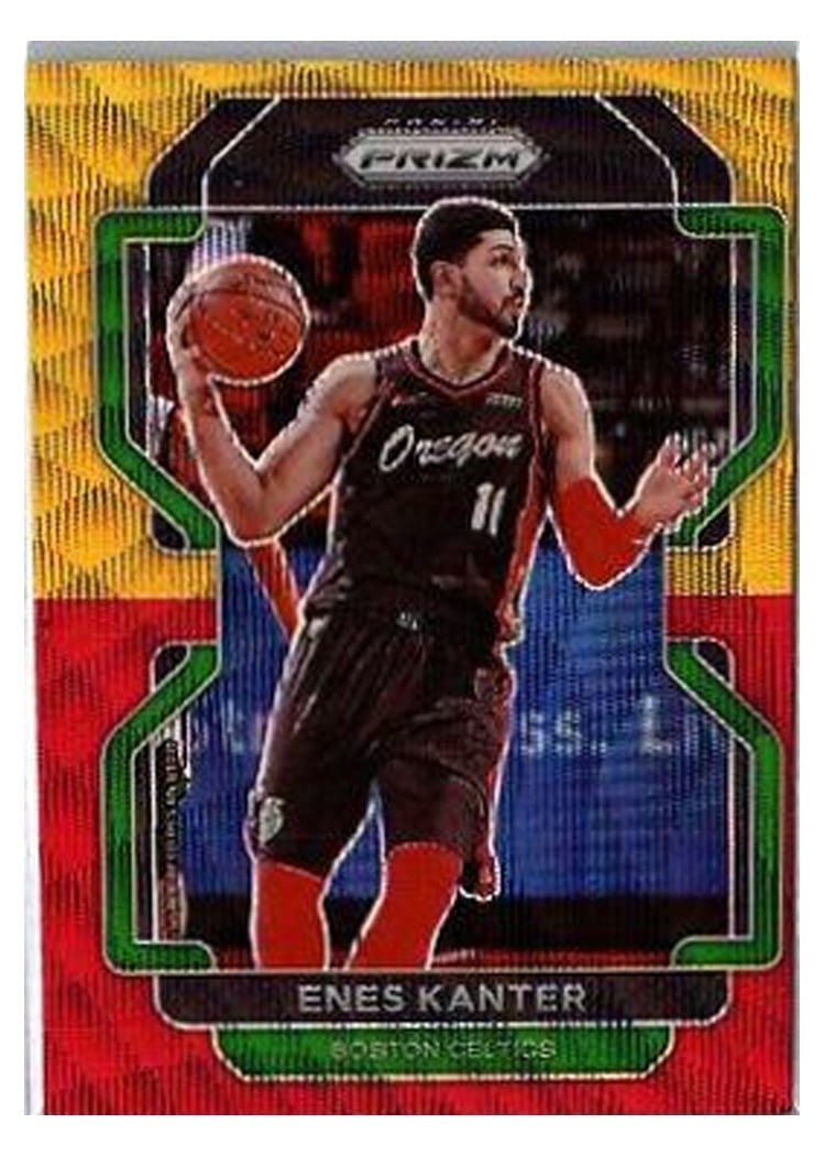 2021-22 Panini Prizm Base Set Enes Kanter #51 card
