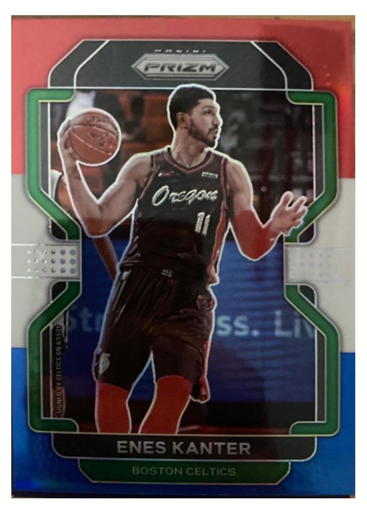 2021-22 Panini Prizm Base Set Enes Kanter #51 card