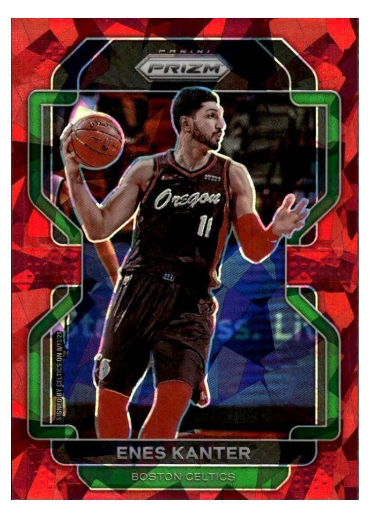 2021-22 Panini Prizm Base Set Enes Kanter #51 card