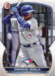 2023 Bowman Draft Base Set Enmanuel Bonilla #BD-195 card