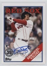 2023 Topps Update 1988 Topps Baseball Autographs Enmanuel Valdez #88BAU-EV card