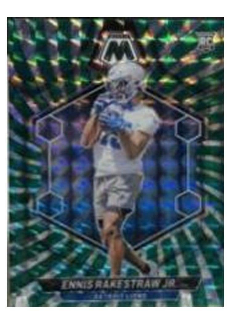 2024 Panini Mosaic Base Set Ennis Rakestraw Jr. Green Swirl #357 card