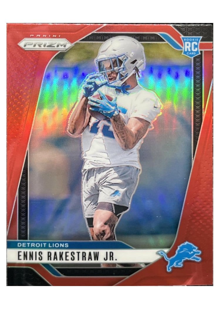 2024 Panini Prizm Base Set Ennis Rakestraw Jr. Red #332 card