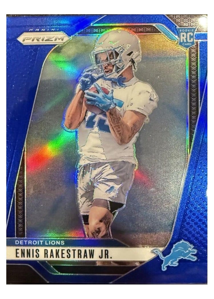2024 Panini Prizm Base Set Ennis Rakestraw Jr. Blue #332 card