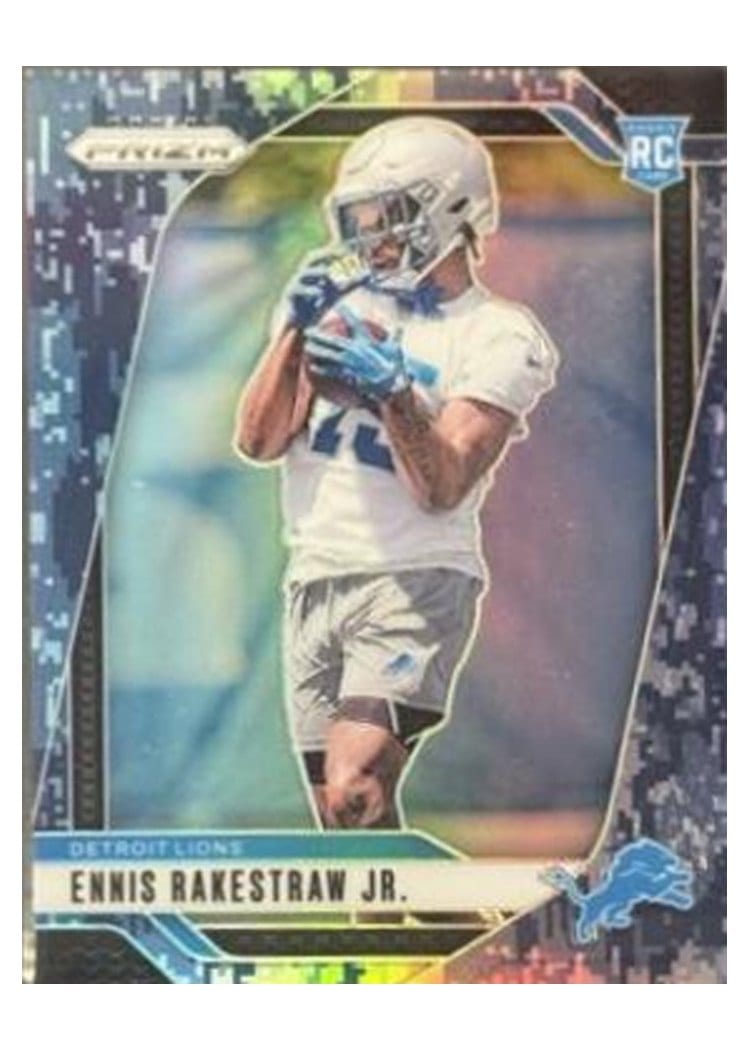 2024 Panini Prizm Base Set Ennis Rakestraw Jr. Blue Shimmer #332 card