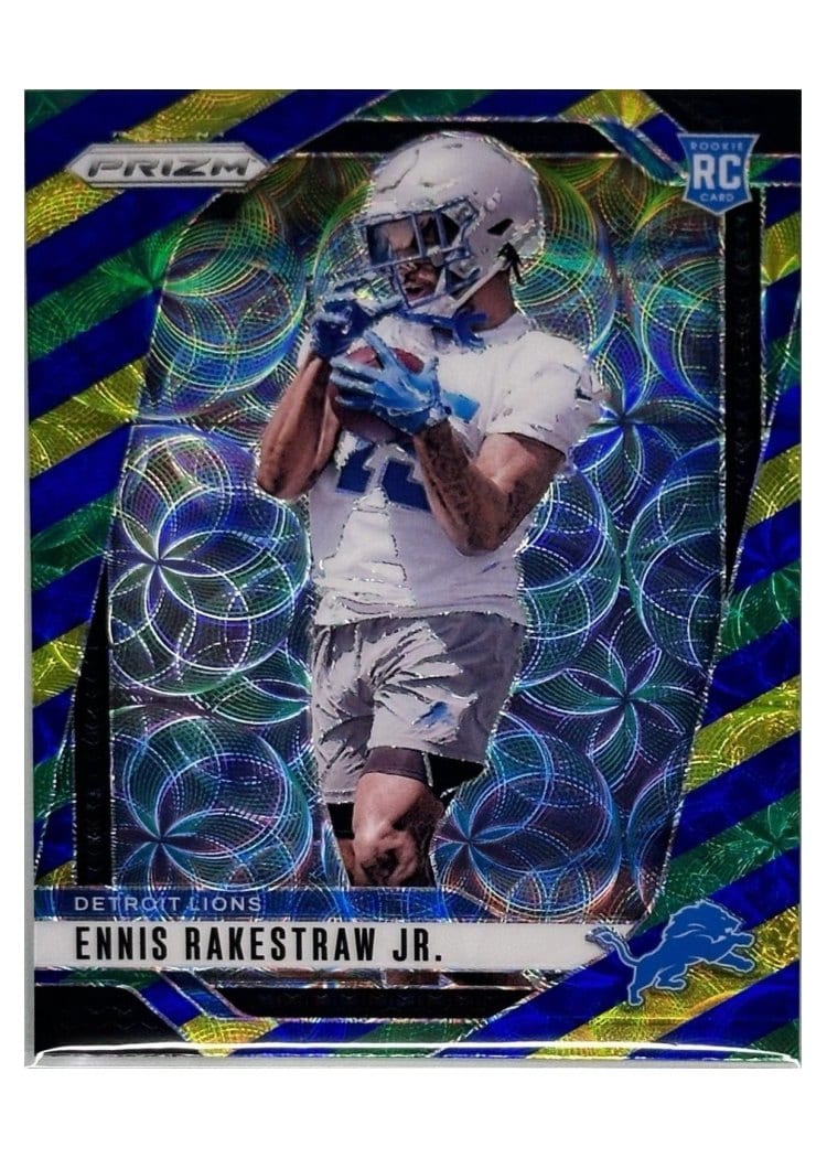 2024 Panini Prizm Base Set Ennis Rakestraw Jr. Choice Blue Yellow Green #332 card