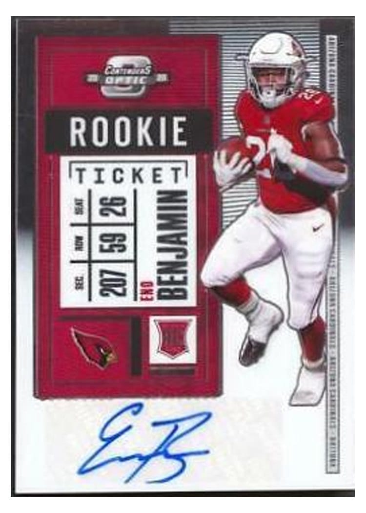 2020 Panini Contenders Optic Base Set Eno Benjamin #197 card