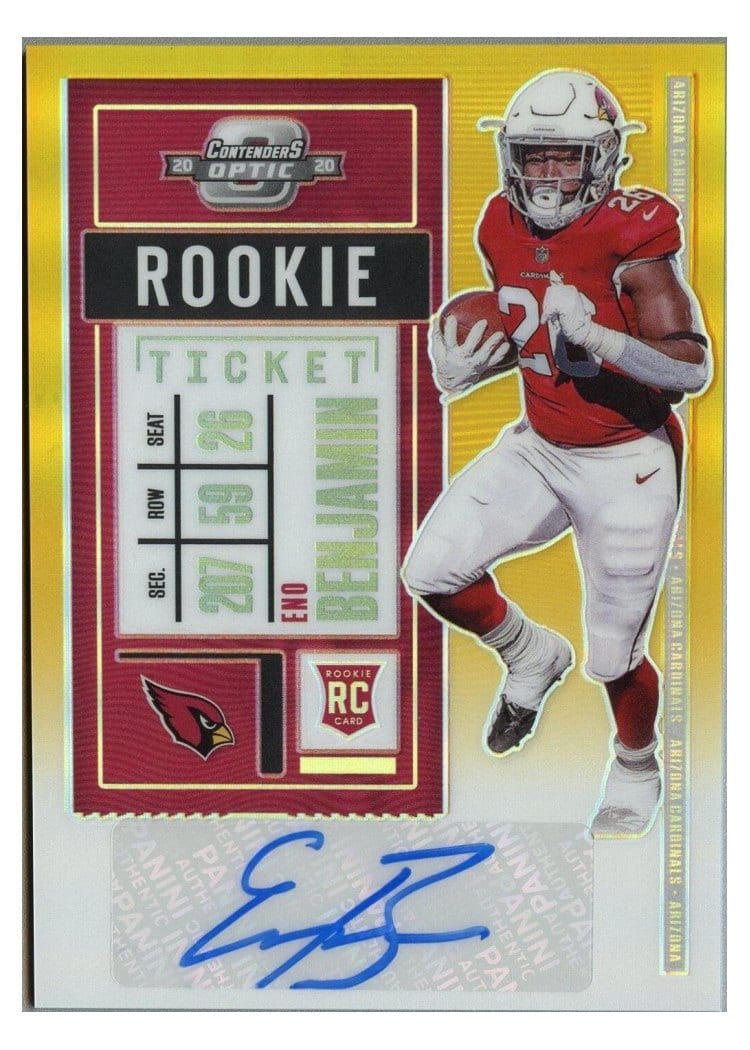 2020 Panini Contenders Optic Base Set Eno Benjamin #197 card