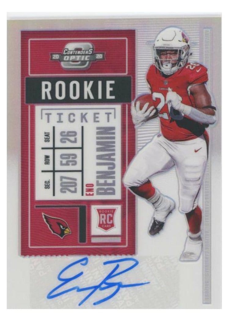 2020 Panini Contenders Optic Base Set Eno Benjamin #197 card