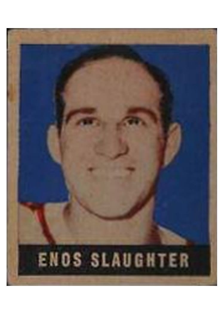 1948 Leaf Enos Slaughter #127