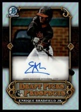 2023 Bowman Draft Draft Picks & Prospects Autographs Enrique Bradfield Jr. #DPPA-EB