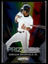 2024 Panini Prizm Prizmatic Enrique Bradfield Jr. #12 card