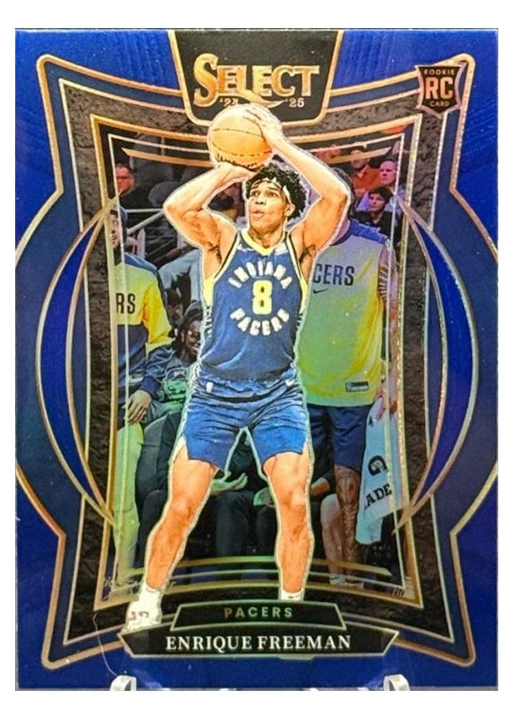 2024-25 Panini Select Base Set Enrique Freeman #80 card
