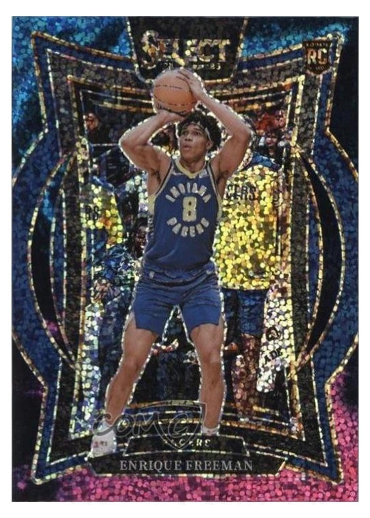 2024-25 Panini Select Base Set Enrique Freeman #80 card