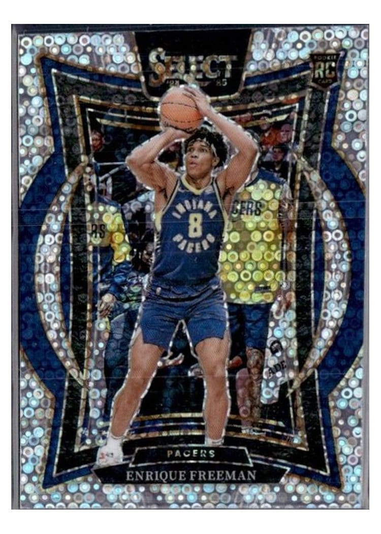 2024-25 Panini Select Base Set Enrique Freeman #80 card