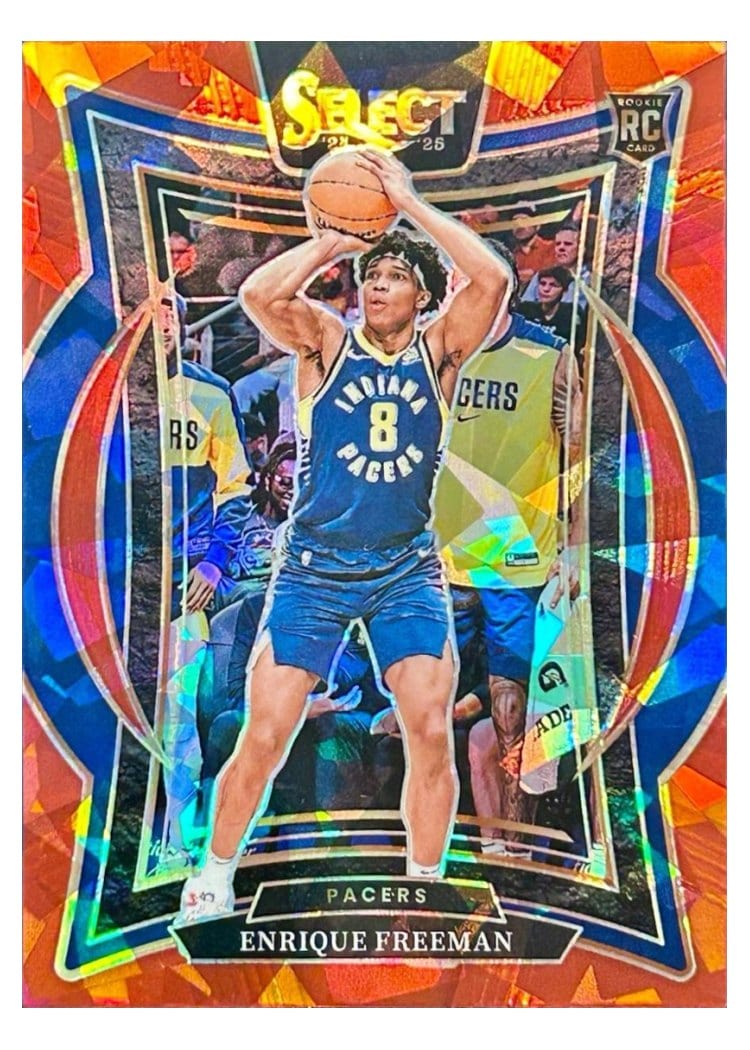 2024-25 Panini Select Base Set Enrique Freeman #80 card