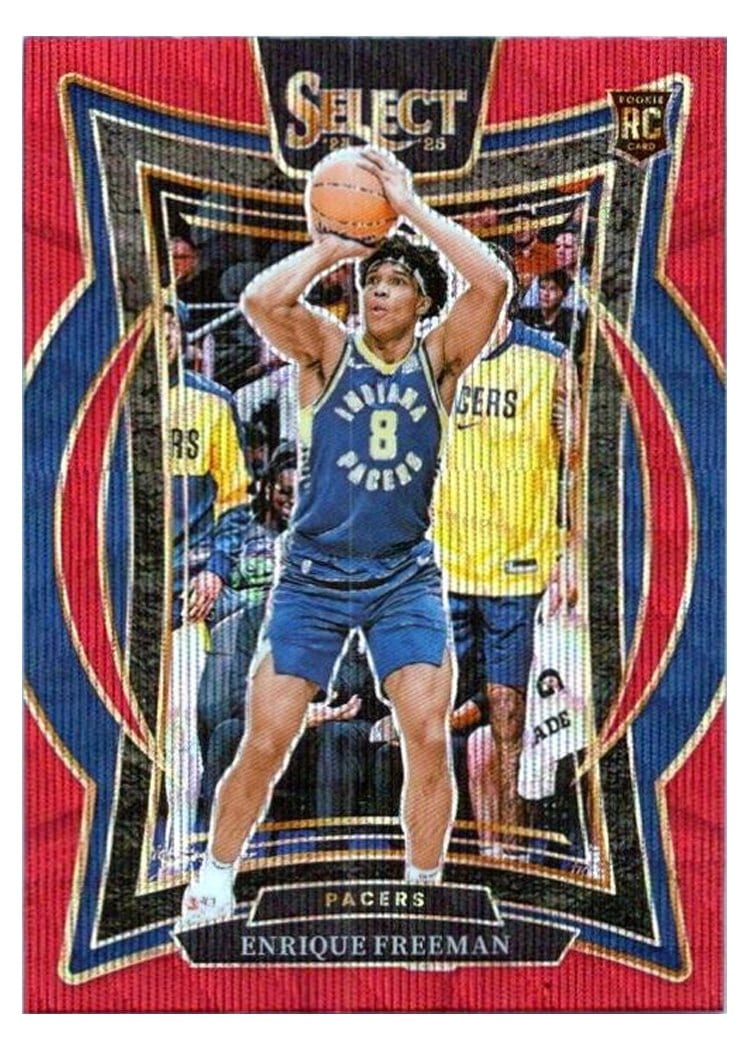 2024-25 Panini Select Base Set Enrique Freeman #80 card